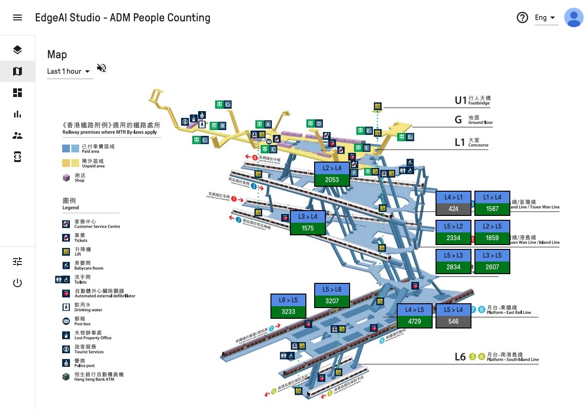 MTR Crowd Monitoring